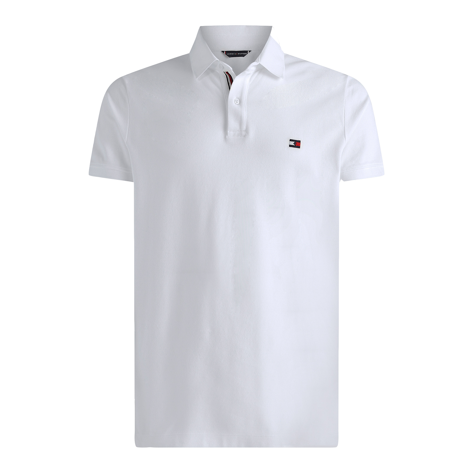 Tommy Equestrian Men's Classic Polo Shirt Optic White TH10084-001