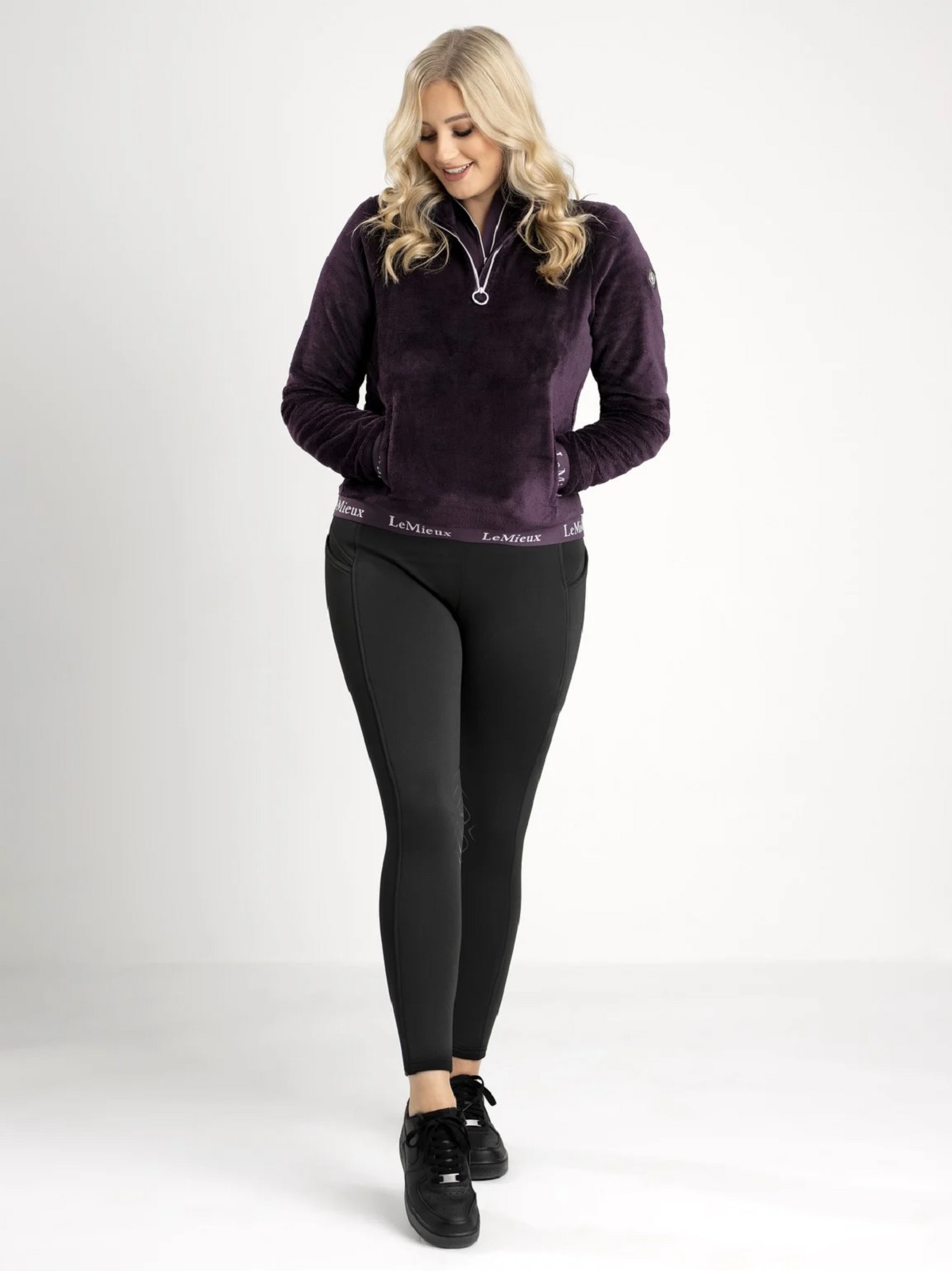LeMieux Ladies Brushed Pull On Breeches