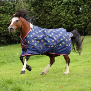 Shires Winnie & Me Lite Turnout Rug - Navy Blue